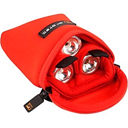 Protec 3 Piece Trumpet Neoprene Mouthpiece Pouch Red