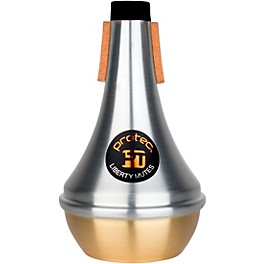 Protec Liberty Trumpet Straight Aluminum Mute With Brass End