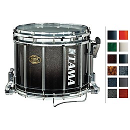 Tama Marching Maple Snare Drum Red Sparkle Fade 12x14