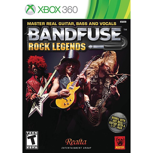 Squier Bullet with BandFuse: Rock Legends Arctic White XBOX 360