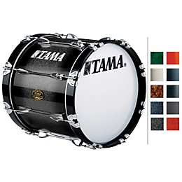 Tama Marching Maple Bass Drum Dark Cherry Fade 14x20
