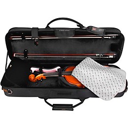 Protec Deluxe 4/4 Violin Pro Pac Case Black Exterior, Black Interior