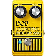 Dod Analog Overdrive Preamp 250 Guitar Effects Pedal With True-Bypass And Led for sale