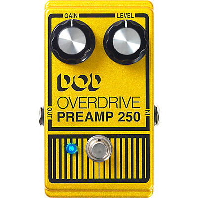 Dod Analog Overdrive Preamp 250 Guitar Effects Pedal With True-Bypass And Led for sale