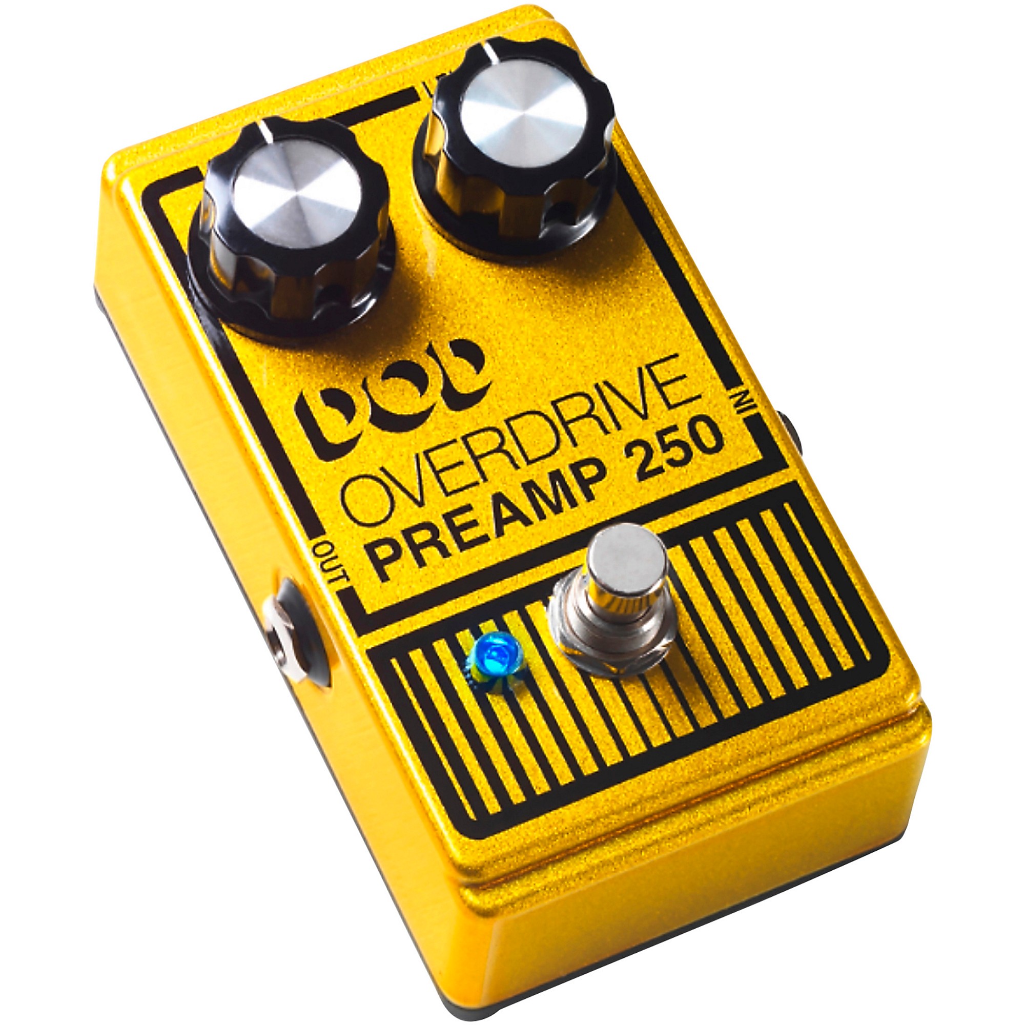 DOD Analog Overdrive Preamp 250 Guitar Effects Pedal with True