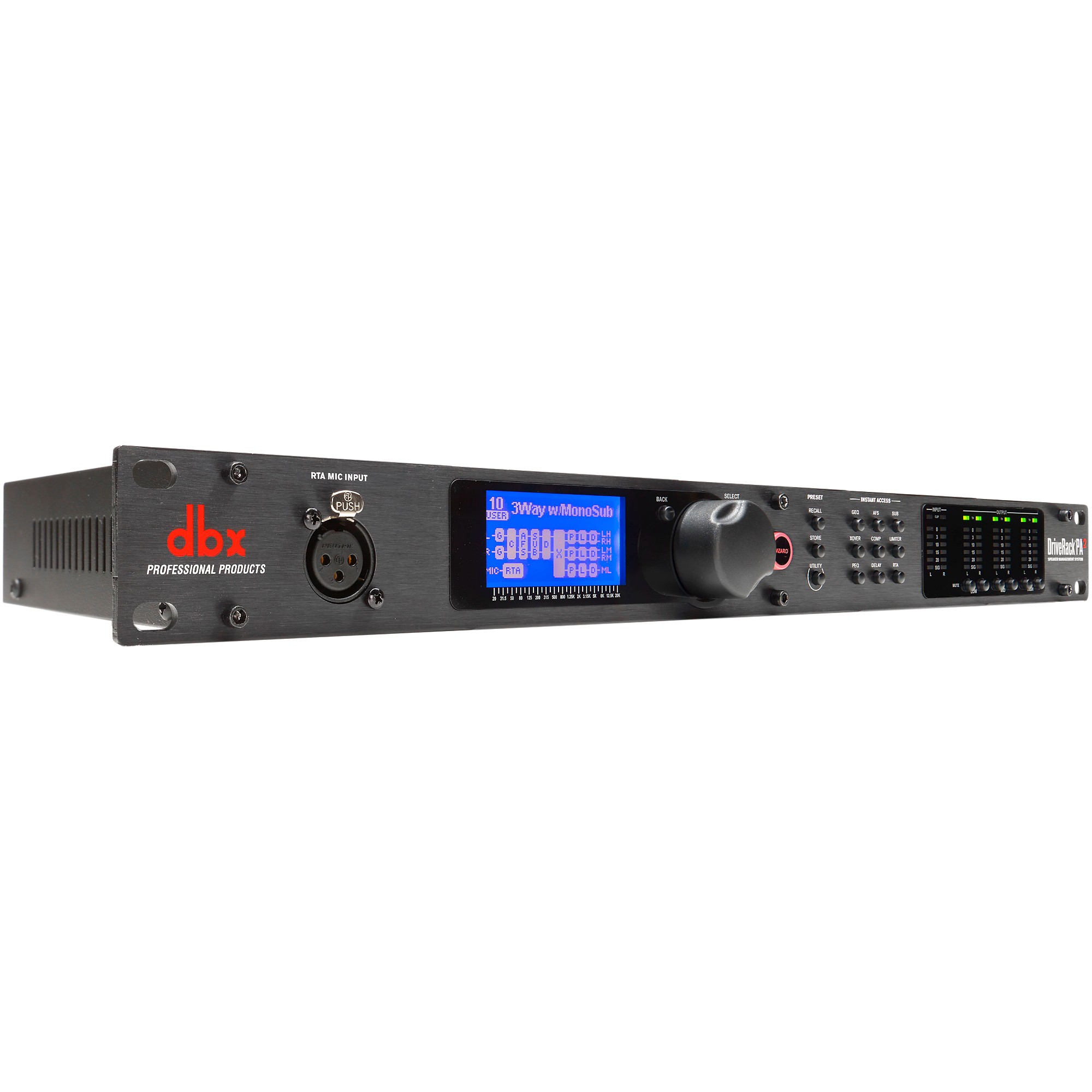 dbx Drive Rack PX ドライブラック dbx DriveRack PX Powered Speaker Sound output multiprocessor