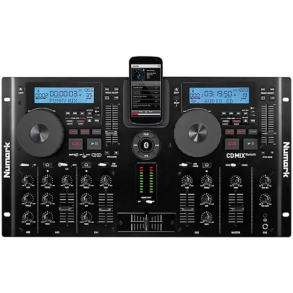 Open Box Numark CDMIX Bluetooth Dual CD/MP3 Player | Guitar Center