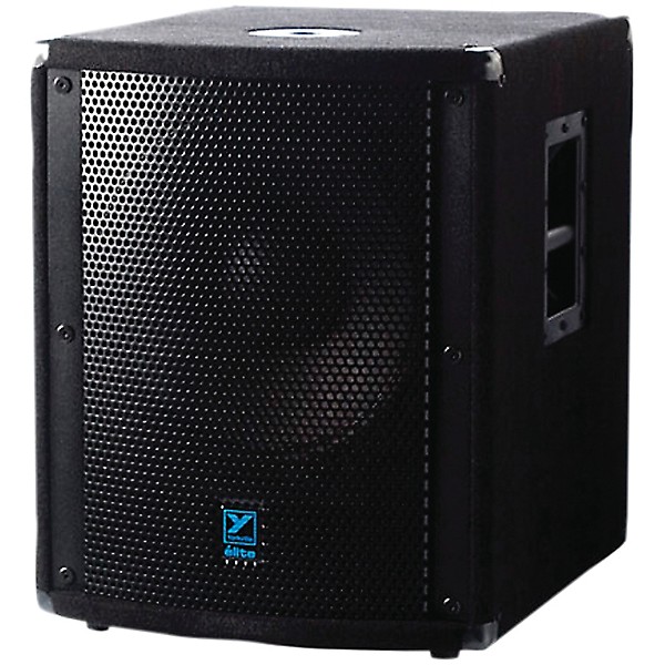 Open Box Yorkville LS801 18" 1500W Active Subwoofer Elite Level 2 Black Ozite 888366064658
