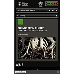 Applied Acoustics Systems Sound Bank Series Ultra Analog VA-2 - Sounds from BLKRTZ