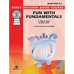 Alfred Fun with Fundamentals Baritone (B.C.) Book