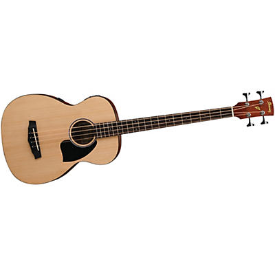 Ibanez Pcbe12 Grand Concert Acoustic-Electric Bass Guitar Open Pore Natural Spruce Top for sale