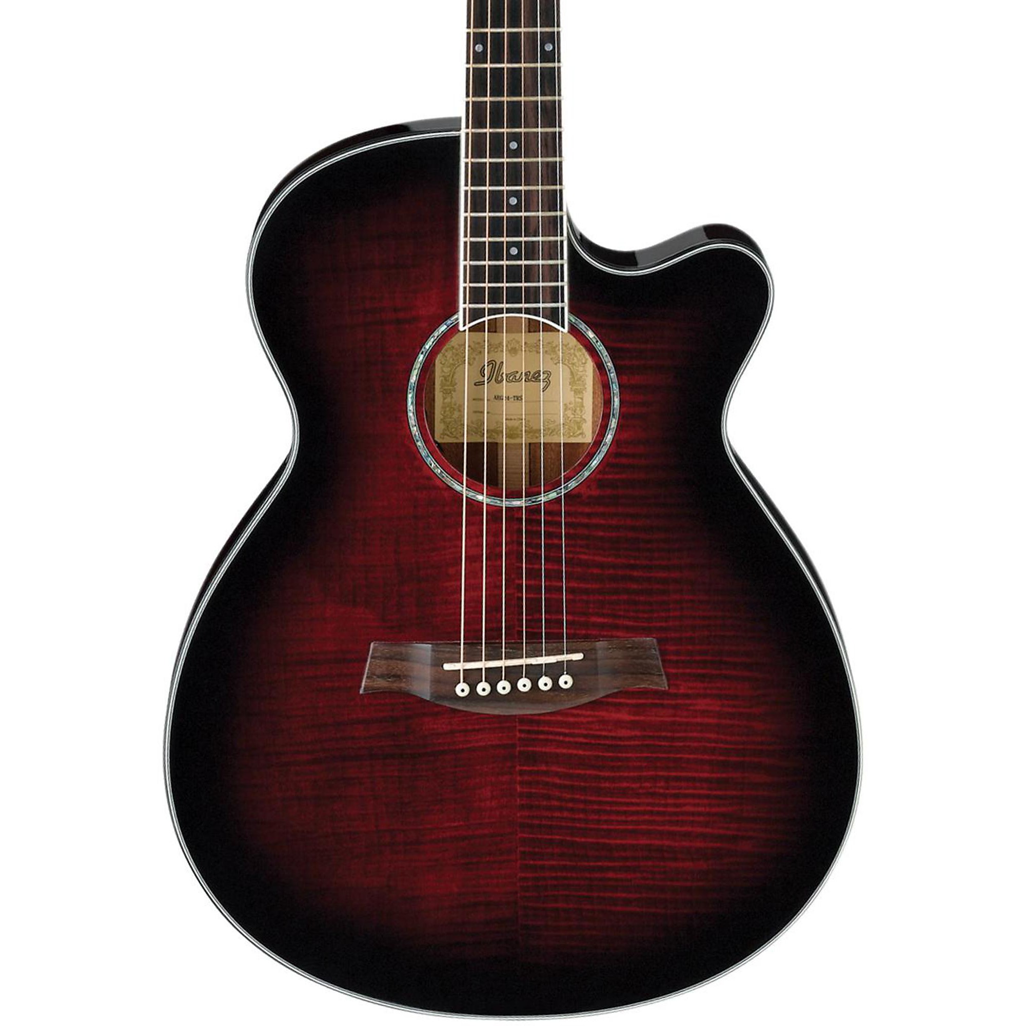 Open Box Ibanez AEG240 Thinline Recording Acoustic-Electric
