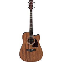 Ibanez AW54CEOPN Artwood Dreadnought Acoustic-Electric Guitar Open Pore Natural