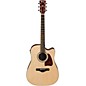 Ibanez AW400C Artwood Solid Top Dreadnought Acoustic-Electric Guitar Natural