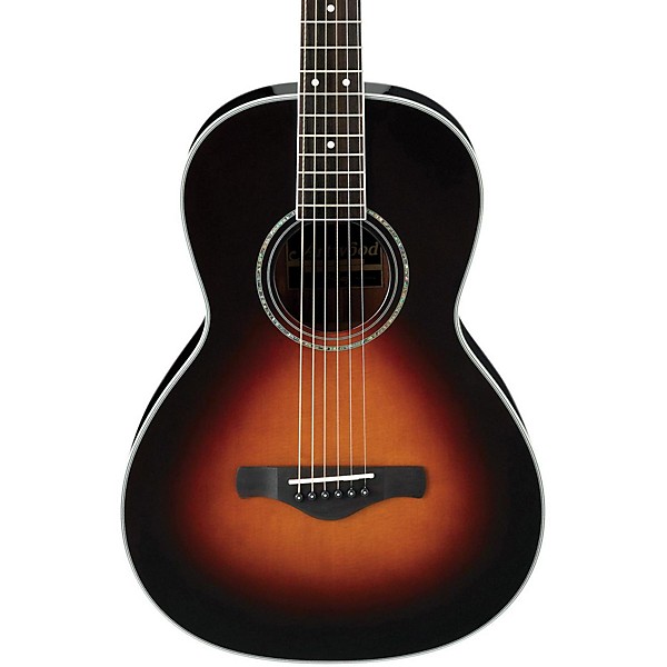 Ibanez AVN1BS Artwood Vintage Parlor Acoustic Guitar Brown Sunburst