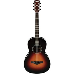 Ibanez AVN1BS Artwood Vintage Parlor Acoustic Guitar Brown Sunburst