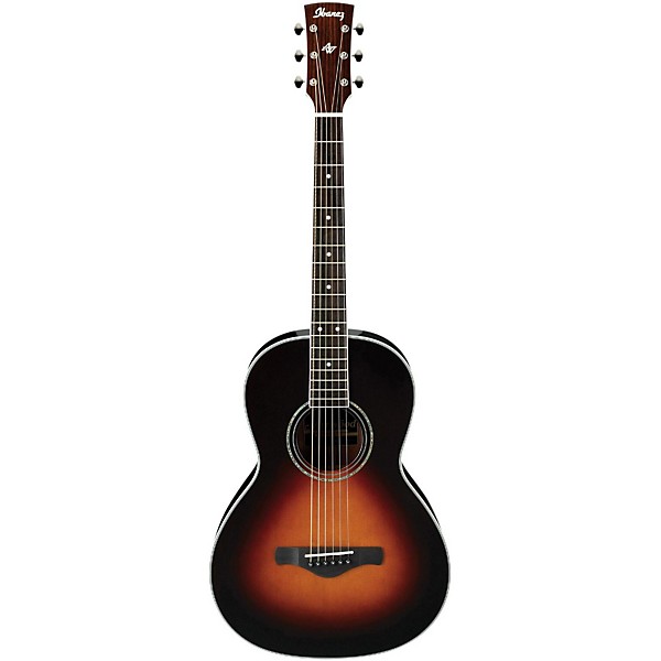 Ibanez AVN1BS Artwood Vintage Parlor Acoustic Guitar Brown Sunburst