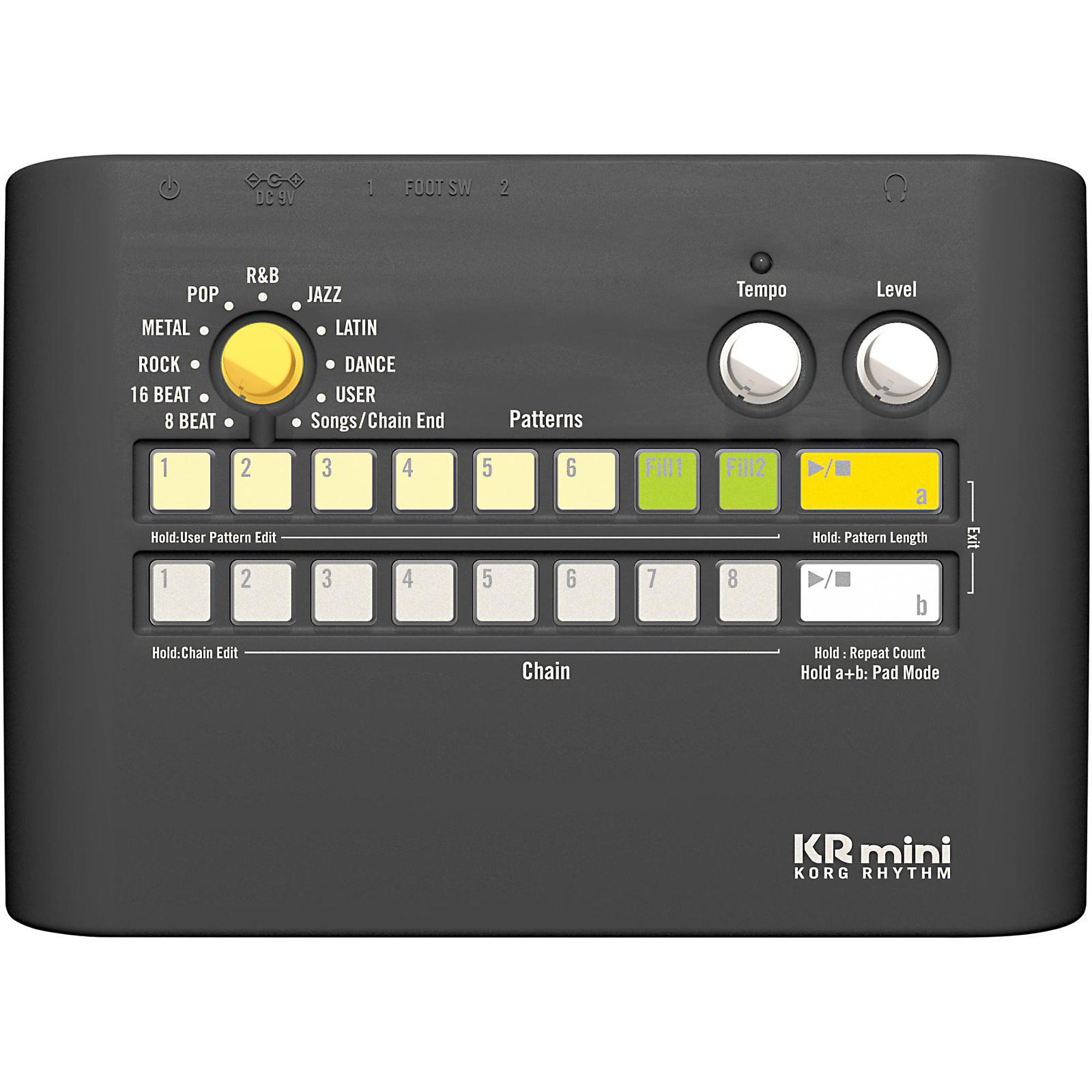 KORG KR mini Compact Rhythm Machine | Guitar Center