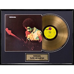 Open Box 24 Kt. Gold Records Jimi Hendrix - Band of Gypsys Gold LP Limited Edition of 2500 Level 1