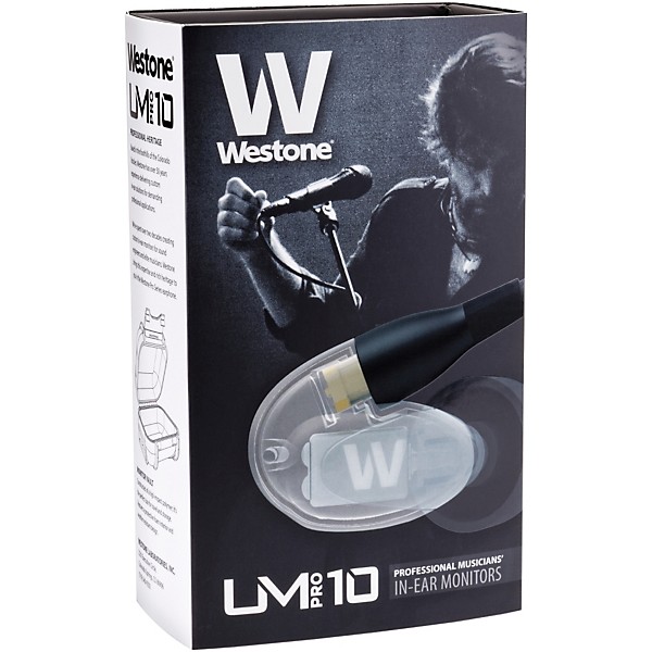 Westone Audio UM Pro 10 In-Ear Monitors Clear