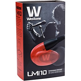 Westone Audio UM Pro 10 In-Ear Monitors Red