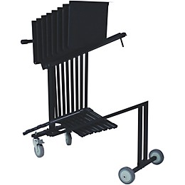 Hercules 12-Stand Cart Black