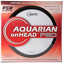Aquarian onHEAD Portable Electronic Drumsurface 13 in.