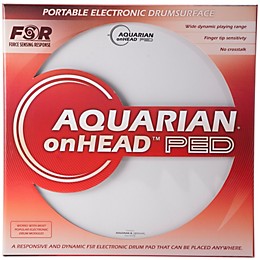 Aquarian onHEAD Portable Electronic Drumsurface 16 in.
