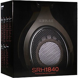 Open Box Shure SRH1840 Professional Open Back Headphones Level 1