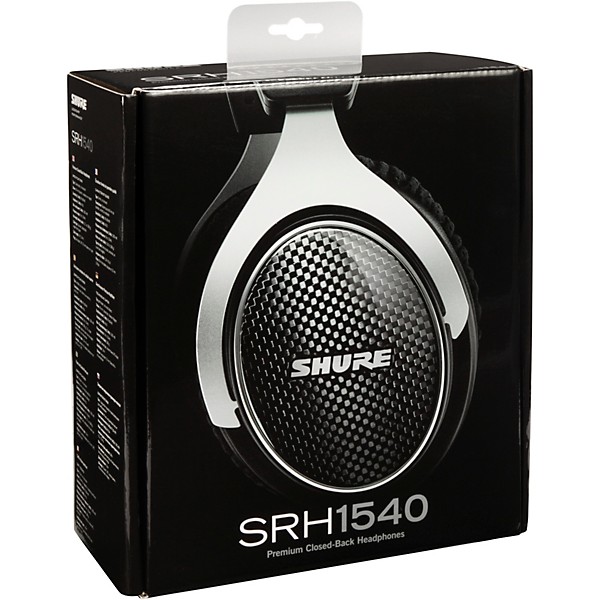 Open Box Shure SRH1540 Professional Closed-Back Headphones Level 1