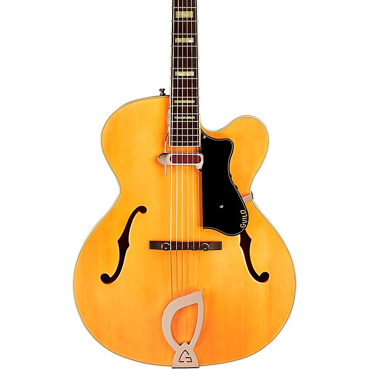 ギター Guild A-150 SAVOY SPECIAL Guild A-150 Savoy Hollowbody Archtop Electric Guitar Blonde