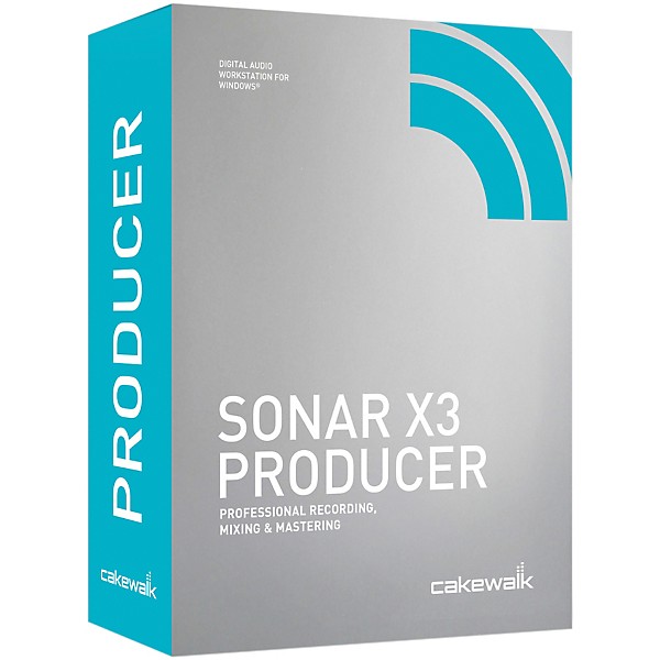 Cakewalk SONAR X3 Producer Edition Software Download