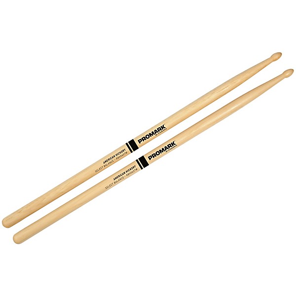 Promark Select Balance Rebound Balance Wood Tip Drumsticks .565 in. Diameter Rebound Balance