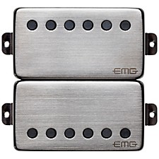 EMG 57/66 TW Dual Mode Pickup Set Brushed Black Chrome | Guitar Center