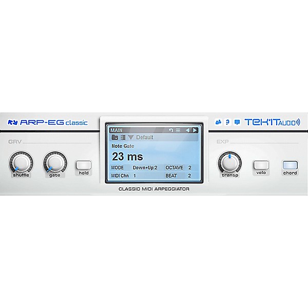 Tek'it Audio Arp-EG Classic Arpeggiator Plug-in Software Download