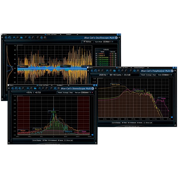 Blue Cat Audio Multi Frequency Analysis Plug-in Pack Software Download
