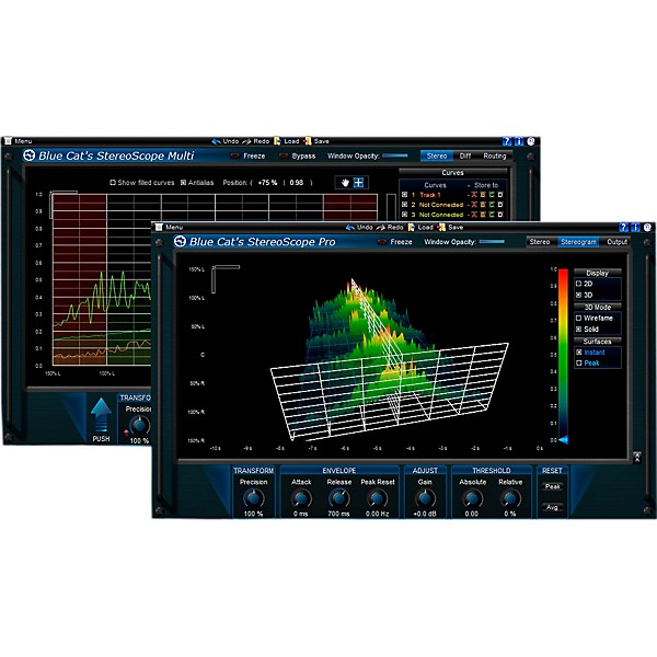 Blue Cat Audio StereoScope Pro Stereo Image Analysis Tool Software Download