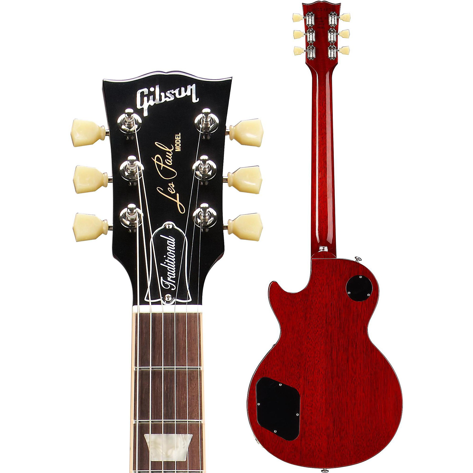 Gibson 2014 Les Paul Traditional Electric Guitar Heritage Cherry