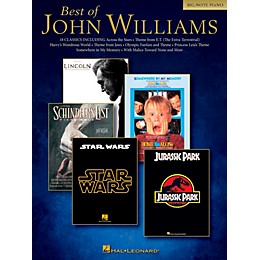 Hal Leonard Best Of John Williams For Big Note Piano