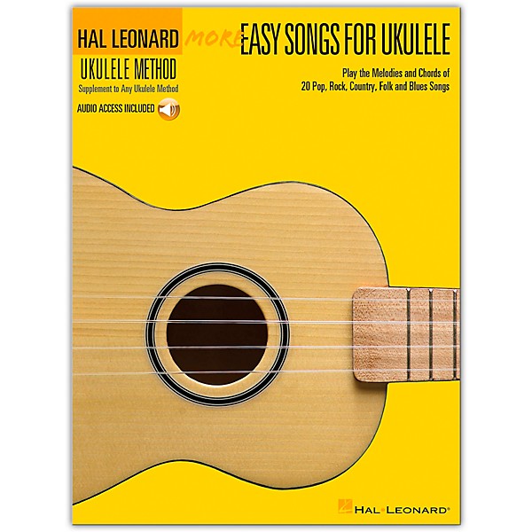 Hal Leonard More Easy Songs For Ukulele Book/Online Audio