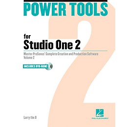 Hal Leonard Power Tools For Studio One 2 Book/DVD-ROM