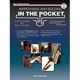 Carl Fischer Improvising And Soloing In the Pocket (For Bass Clef Instruments) - Book/CD