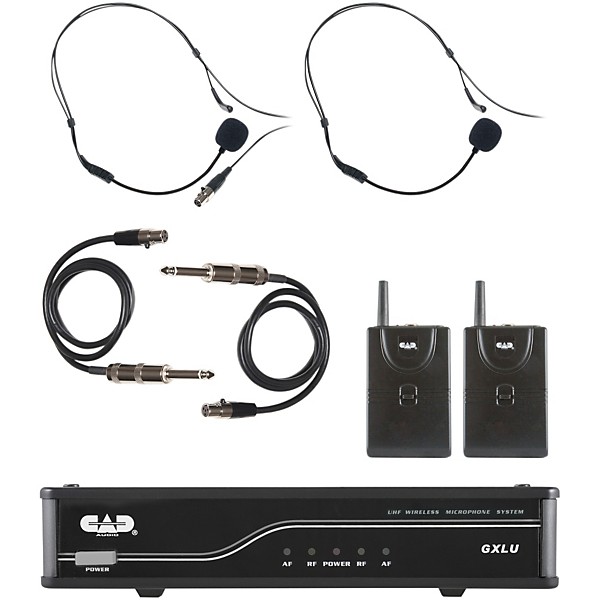 CAD GXLUBB Dual Channel UHF Wireless System Freq. L