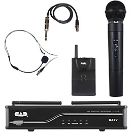 Open Box CAD GXLVHB Dual Channel VHF Wireless System Level 2 Freq. H 190839756343