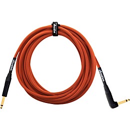 Orange Amplifiers 1/4 Inch Right Angle Instrument Cable Orange 30 ft.