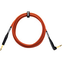 Orange Amplifiers 1/4 Inch Right Angle Instrument Cable Orange 10 ft.