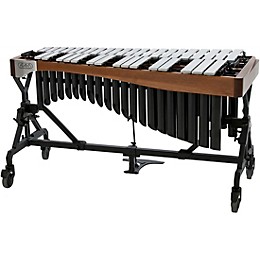 Adams Alpha Series 3.0 Octave Vibraphone, Silver Bars Motor Traveler Frame Walnut Rails Black Resonators