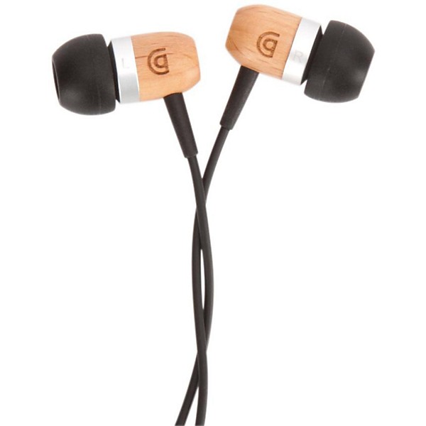 Griffin WoodTones Earbuds with Mic Beech