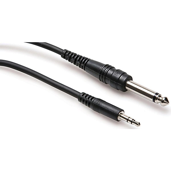 Hosa CMP-103 1/4" TS to 3.5mm TRS Mono Interconnect Cable 3 ft.