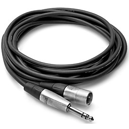 Hosa HSX-005 Pro Balanced Interconnect, REAN 1/4" TRS to XLR3M (5ft) 5 ft.